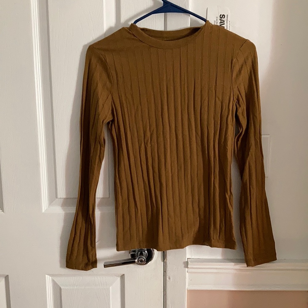 A New Day Olive top size XS